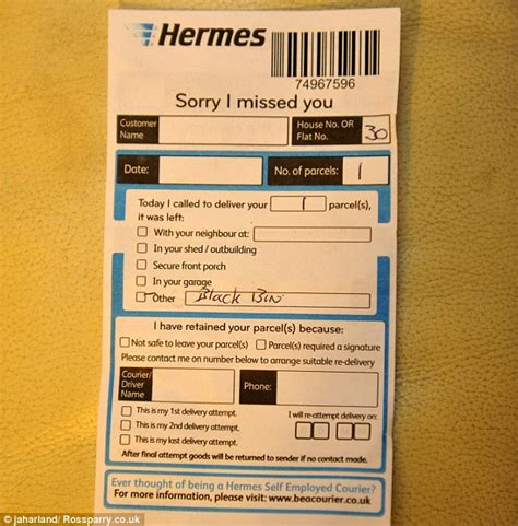 print hermes return label at home